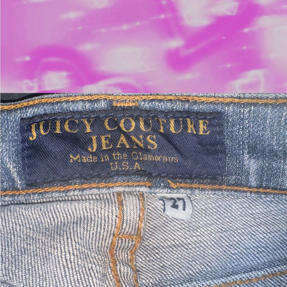 Juicy Couture Low Rise Flared Jeans - Picture 3 of 5